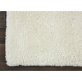 thumbnail image 5 of Nourison Malibu Shag Solid Shag Ivory 6'7" x SQUARE Area Rug, (7' Square), 5 of 8