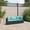 Black and blue, variant on vidaXL Patio Sofa Set with Cushions Lounge Setting Outdoor Furniture Poly Rattan