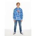 thumbnail image 3 of The Super Mario Galaxy, Boys' Light Blue Graphic Hoodie, Sizes 4-18, 3 of 8