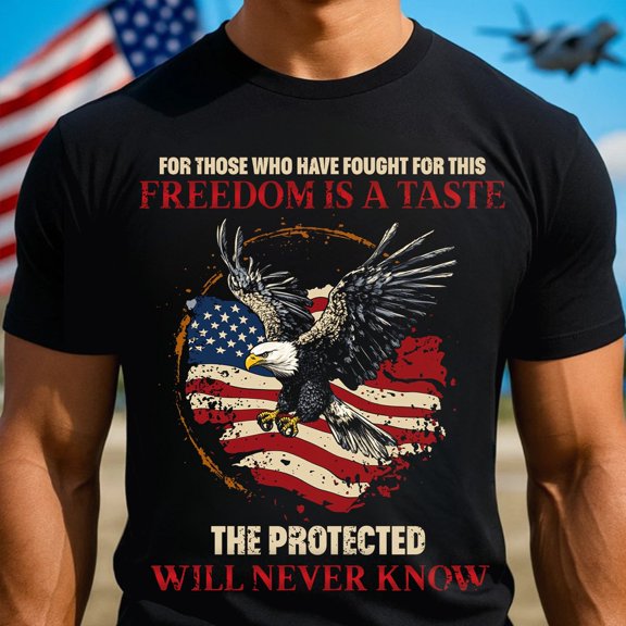 Trenditee Vintage American Eagle Freedom Unisex Tee T-Shirt