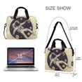 thumbnail image 3 of FORMRS 16" Laptop Bag Carrying Sleeve Case with Handle Travel Shoulder Briefcase, Astronaut Floating, 3 of 8