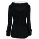 thumbnail image 4 of Chaqueta cálida de invierno con capucha y botones de cuerno para mujer, 4 of 5