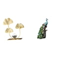 thumbnail image 1 of Figura decorativa de con flores y hojas de metal. Ideal para decorar estantes, o armarios. Un regalo perfecto para cualquier hogar., 1 of 8