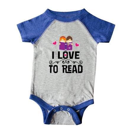 

Inktastic I Love to Read Gift Baby Girl Bodysuit