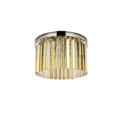 thumbnail image 3 of Elegant Lighting Sydney 16" 3 Light Royal Crystal Flush Mount, 3 of 9