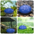 thumbnail image 4 of Tambor de lluvia con forma de lengua de acero, 6 pulgadas, para jardín, 4 of 6