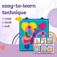 thumbnail image 4 of LatchKits - Butterfly Mini-Rug Kit, 4 of 6