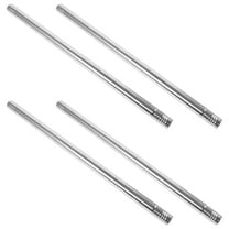 4pcs Mop Replacement Pole for Household Use Stainless Steel Broom Rod Set