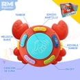 thumbnail image 2 of Juguete para Gatear Rm Regalomex con Sonido Luz Y Sonajero Diseño de Animales multicolor, 2 of 4
