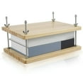 thumbnail image 3 of MesaSe Book Press Bamboo Wood Book Binding Press Portable Flower Press Reusable Book Press Machine Multifunctional Bookbinding Press, 3 of 10