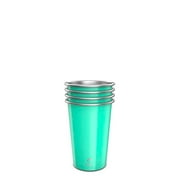 Bevu® FIESTA Steel Cups (4) Mint 470ml / 16oz.