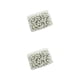 thumbnail image 3 of Ounissouiy Pin de rosa de Metal multicolor, elige para la decoración de Will, Pin de fijación de corcho, Pin de mapa de bola, Pin de plástico, Blanco nacarado 6*17m-200 piezas/caja 2Conjunto, 3 of 6