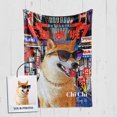 thumbnail image 1 of Custom Pet Fleece Blankets For Dogs & Dog Lovers - Detailed Pop Art Portrait -, 1 of 9