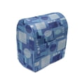 thumbnail image 1 of Geometric Stand Mixer Cover, Composition of Abstract Shapes Modern Motifs Concurrent Squares Along Circles, Kitchen Appliance Organizer Bag Cover with Pockets, 5 Quarts, Sea Blue, by Ambesonne, 1 of 4