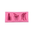thumbnail image 1 of Kearding Molde de silicona resina caramelo Chocolate Fondant pastel moldes decoración molde decorativo hornear para cocina Herramientas y accesorios para hornear, 1 of 6