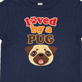 thumbnail image 4 of Inktastic Pug Dog Gifts Boys or Girls Baby T-Shirt, 4 of 5