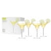 True Margarita Glasses for Patio, Birthday Party, Gifts, 10 oz, Set of 4