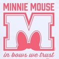 thumbnail image 3 of Disney - Minnie Mouse - In Bows We Trust - Youth Short Sleeve Graphic T-Shirt, 3 of 5