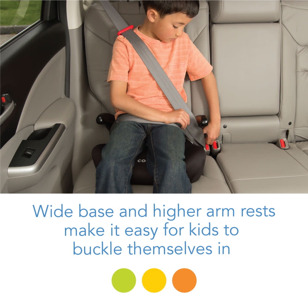 Cosco Kids Rise Backless Booster Car Seat Ripple Walmart