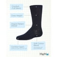 thumbnail image 3 of MeMoi Boys' Argyle All Over Crew Socks - Boys - Male, 8, Navy, 3 of 7