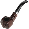 thumbnail image 1 of Pipa de madera para fumar, perfecto regalo para caballero, cigarrillos, pipas para cigarros, pipa para fumar de resina, duradera y coleccionable, 1 of 5