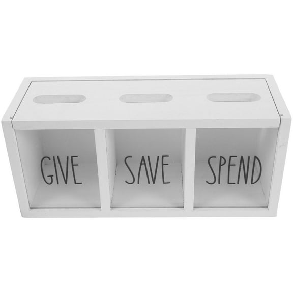 Tineasur Wooden Savings Bank for Kids, Wall Mountable Wood Bank, Bedroom Decor, 1 Piece