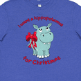 thumbnail image 4 of Inktastic I Want a Hippopotamus for Christmas Youth T-Shirt, 4 of 5
