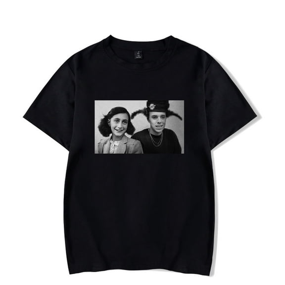 Blp Kosher Merch Anne Frank T-shirt t shirt Hip Hop Rapper Men Women Short Sleeve Tee Crewneck Streetwear Top