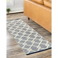 thumbnail image 6 of Jill Zarin Dorset Collection Area Rug - Dorset (2' x 8' Runner Blueberry/Ivory), 6 of 6