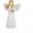 D, variant on Resin Cardinal Angel Statue Handmade with Red Bird for Home DecorB