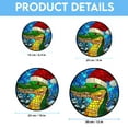 thumbnail image 5 of Alligator Ornament Christmas 2025, Alligator Stained Glass Window Panel – Decorative Hanging Glass Art for Home or Garden, 5 of 5