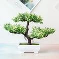 thumbnail image 4 of 1Pc Artificial Flower Pine Tree Plant Photograph Prop Wedding Home Bonsai Decor, 4 of 7