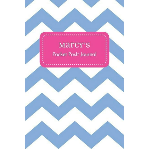 Marcy's Pocket Posh Journal, Chevron (Paperback)