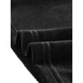 thumbnail image 4 of Cárdigan de terciopelo Allegra K Mujer Negro M, 4 of 5
