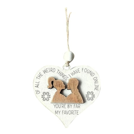 

Present Funny Couple Ornament Lover Ornament You Are By Far My Favorite Home Valentines I Am The Present Being My Husband For Husband Girlfriend Boyfriend Wooden Garland Chandelier Christmas Lights