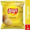 Lay's Classic Potato Chips Snack Chips, 1 oz Bag