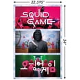 thumbnail image 2 of Netflix Squid Game - Collage Wall Poster with Push Pins, 22.375" x 34", 2 of 5