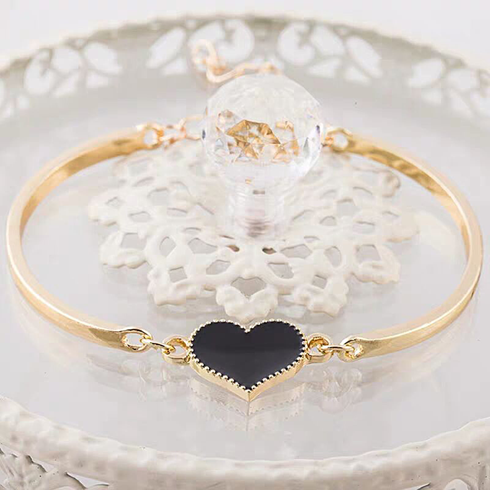 EE Heart Sublimation Bracelets: DIY Adjustable Bangles For Valentines Day  Parties, Wholesale Zinc Alloy Charms From Hot Wind, $1.77