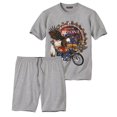 thumbnail image 1 of Atlas For Men - Set de Pijama Corto Águila para Hombre (Gris), 1 of 2