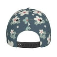 thumbnail image 6 of Balery Blue Flower Baseball Cap For Women Men,Adjustable Size For Running Workouts And Outdoor Activities All Seasons, 6 of 8