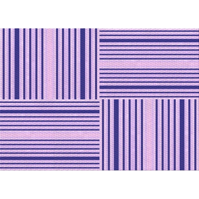 Ahgly Company Machine Washable Indoor Rectangle Transitional Blossom Pink Area Rugs, 8' x 10'