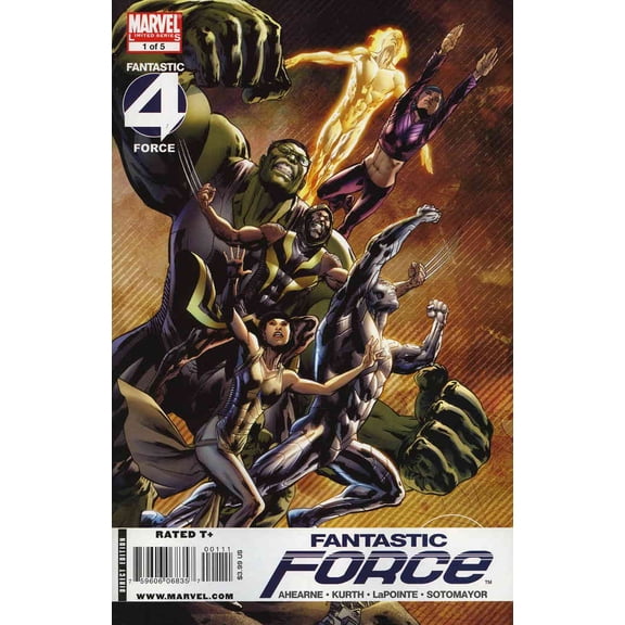 Fantastic Force (2nd Series) #1 VF ; Marvel Comic Book
