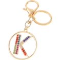 thumbnail image 1 of Letter Keychain,26 Letters A-Z Decorative Letter Keychain,Name Keychain for Women Girls Men Teenager Gift, 1 of 5