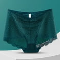 thumbnail image 3 of Bigersell Womens Bikini Underwear Clearance Cotton Thong Underwear Women Period Panty Style P-1680 Spandex Thong Panties Bikini Thongs Briefs High Waist Women's Panties Army Green XXL, 3 of 3
