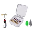 thumbnail image 2 of Rooha Fishing Lure Set Fly Fishing Lure Fishing Trip Bright Colors Fishing Lures Fishing Bait Waterproof Storage Box Angler Essentials, 2 of 8