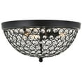 thumbnail image 3 of Living District LD5012F13MB Taye 3 Light Matte Black Flush Mount, 3 of 4