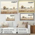 thumbnail image 4 of Designart "Minimalist Countryside Scenery V" Countryside Floater Framed Canvas Prints, 4 of 5