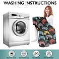 thumbnail image 6 of Wearable Oversized Blanket,Colorful Games Device Dark Pattern Wearable Blanket Hoodie for Adults,Cozy Hooded Blankets with Super Pockets,Super Warm Fuzzy Pullover for Women & Men, 6 of 6
