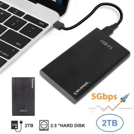 Portable External Hard Drive, EEEkit 2TB USB 3.0 2.5 
