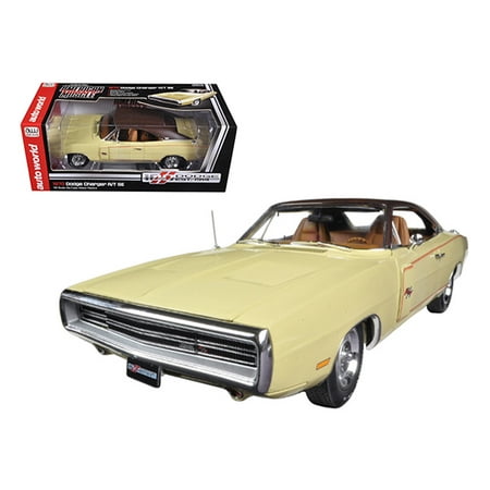Dodge 440 Six Pack 1970 Dodge Charger RT/SE 440 Six Pack Cream Dodge 100th Anniversary Limited to 1250pc 1/18 Diecast Car Model by ()